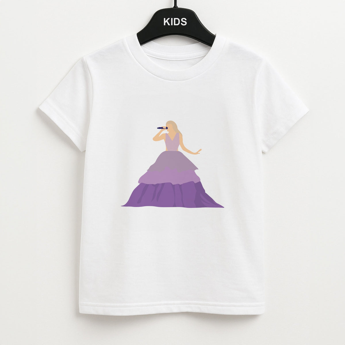 Purple Dress - Taylor Kids T-Shirt
