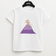 Purple Dress - Taylor Kids T-Shirt 1