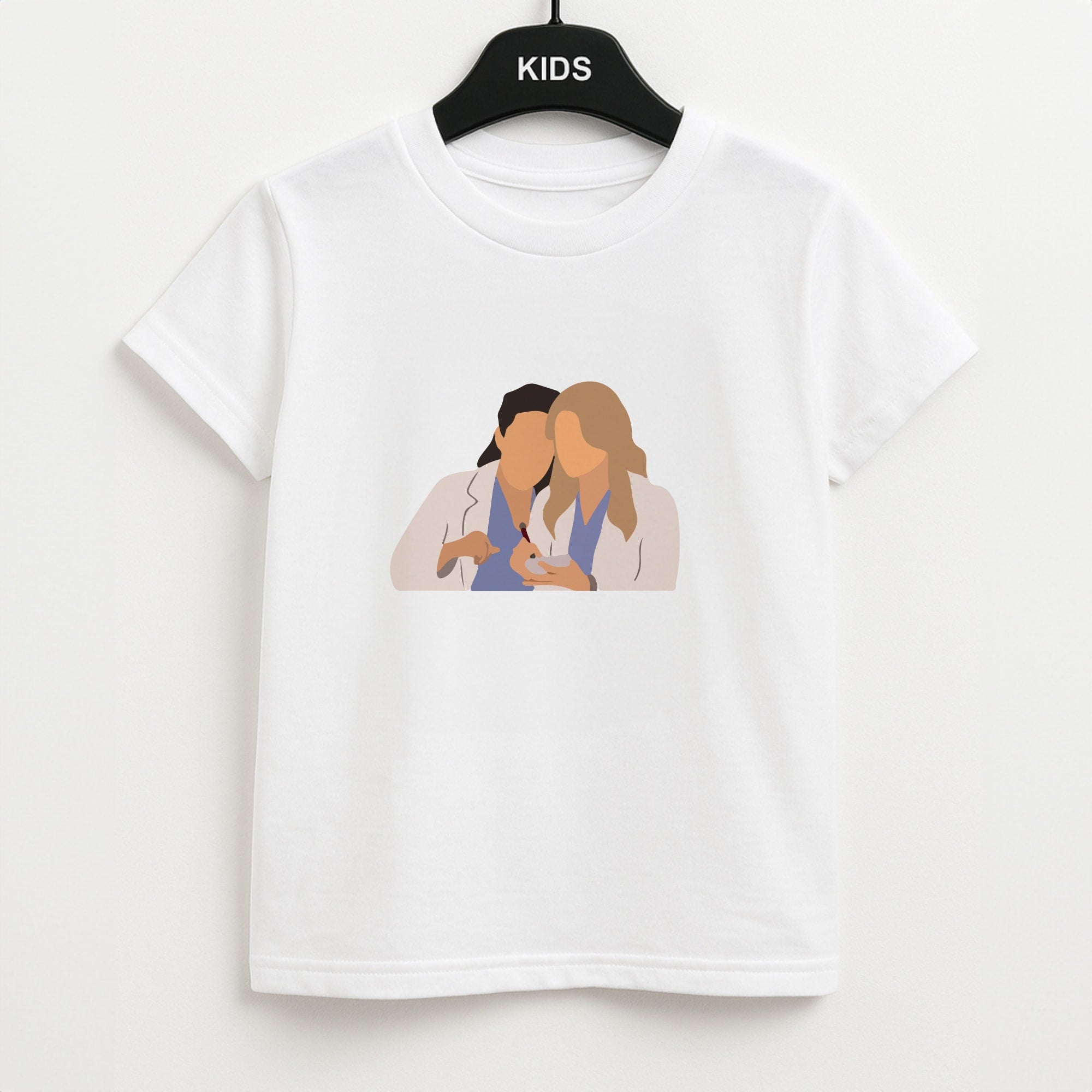 Faceless Characters - Grey's Kids T-Shirt