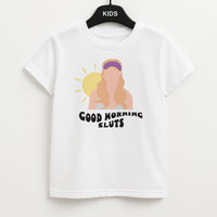 Good Morning - Halloween Queens Kids T-Shirt
