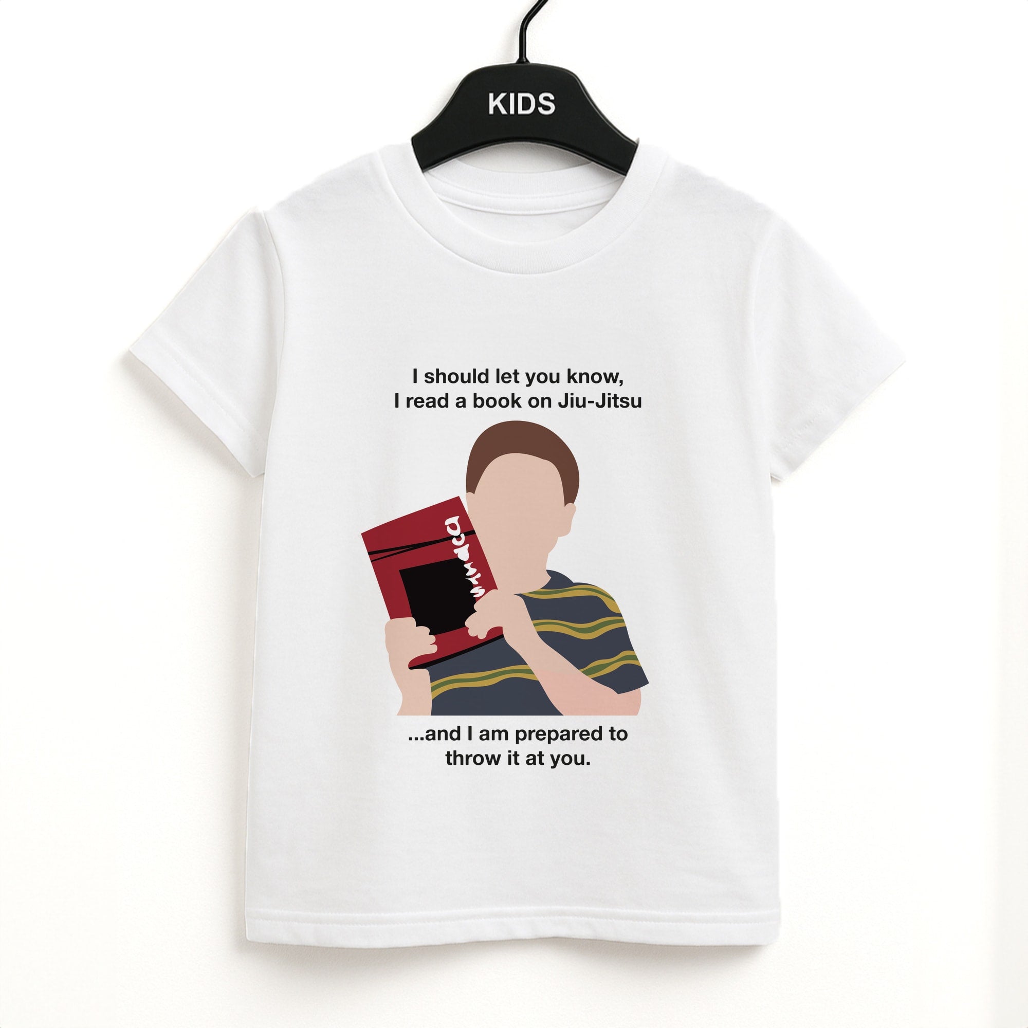 Book On Jiu-Jitsu - Sheldon Kids T-Shirt
