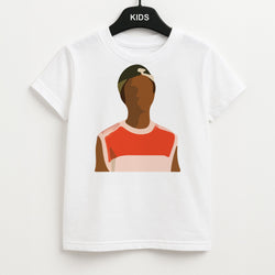 Faceless Lucas - Stranger Things Kids T-Shirt