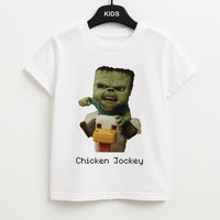 Chicken Jockey  Kids T-Shirt