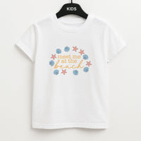 Meet Me At The Beach - Summer Kids T-Shirt