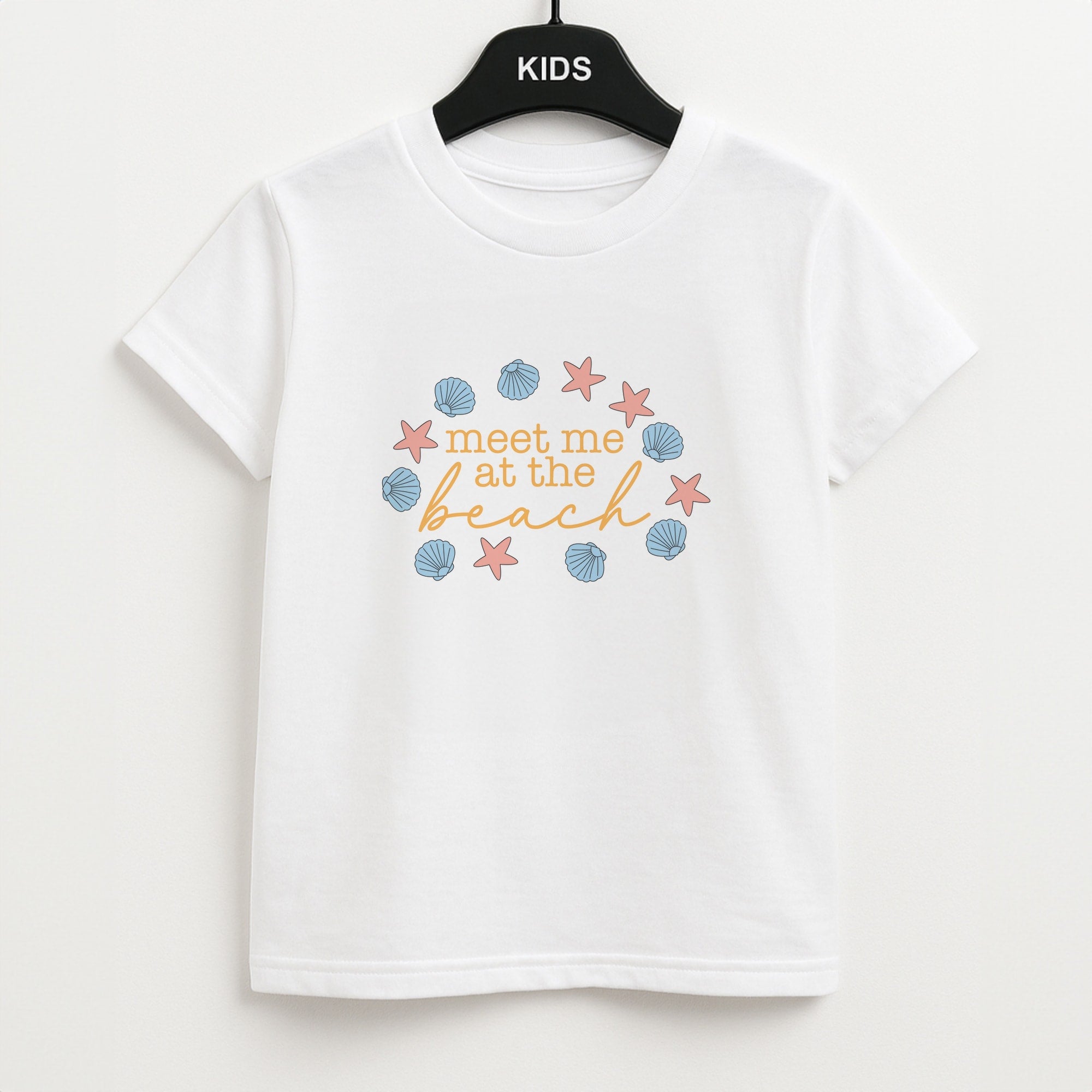 Meet Me At The Beach - Summer Kids T-Shirt