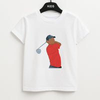 Tiger - Golf Kids T-Shirt