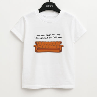 No One Told You Pattern Unisex Kids T-Shirt