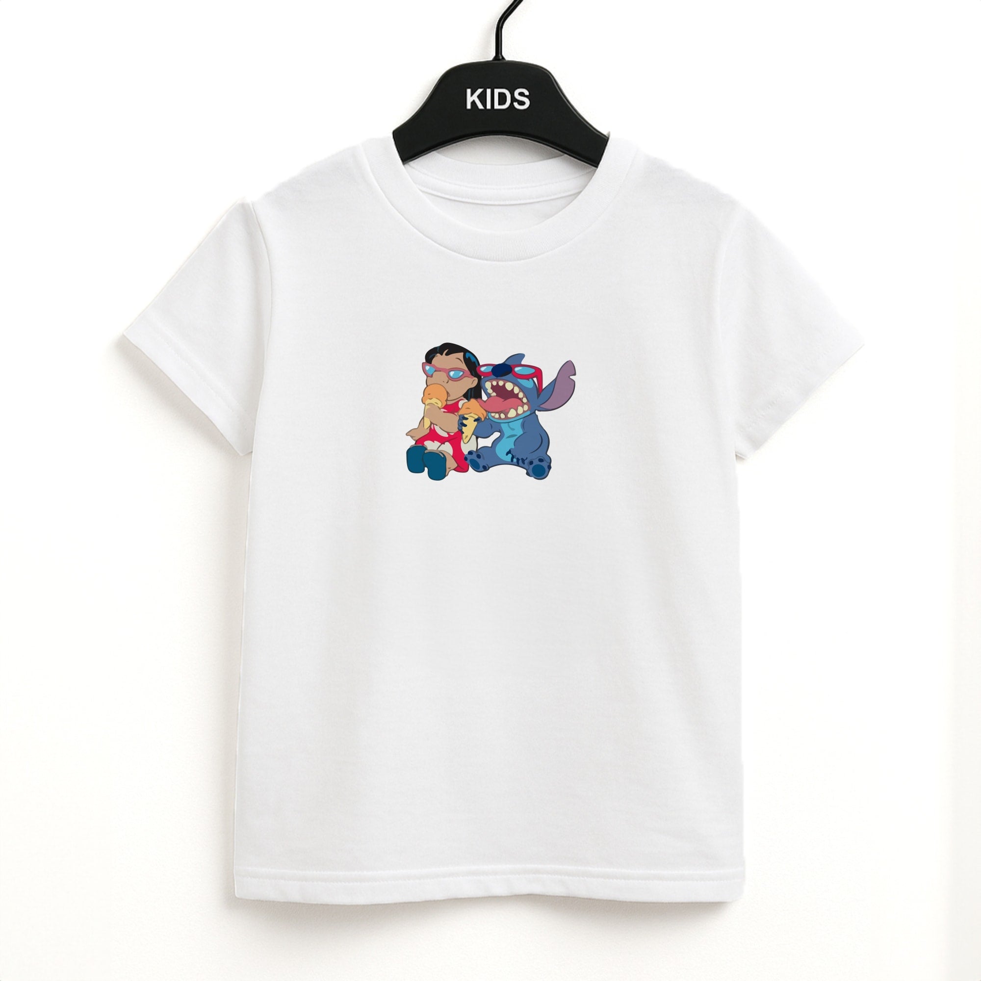 Ice Cream Alien Blue Unisex Kids T-Shirt