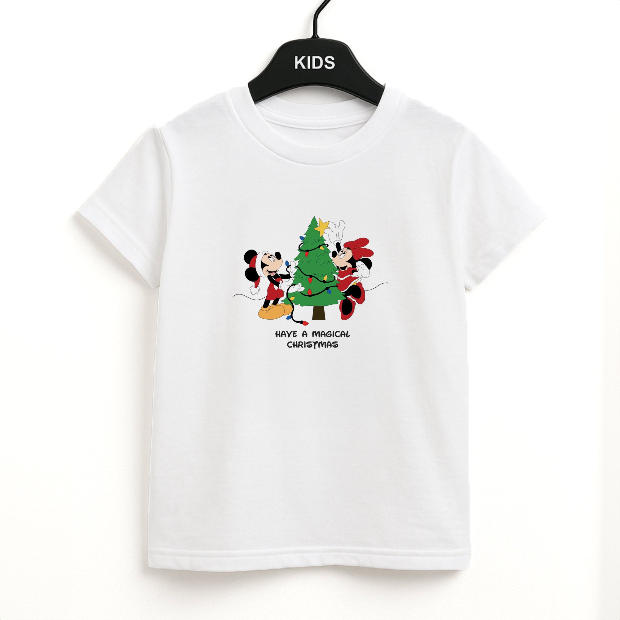 Festive Fairytale Mice - Christmas Unisex Kids T-Shirt