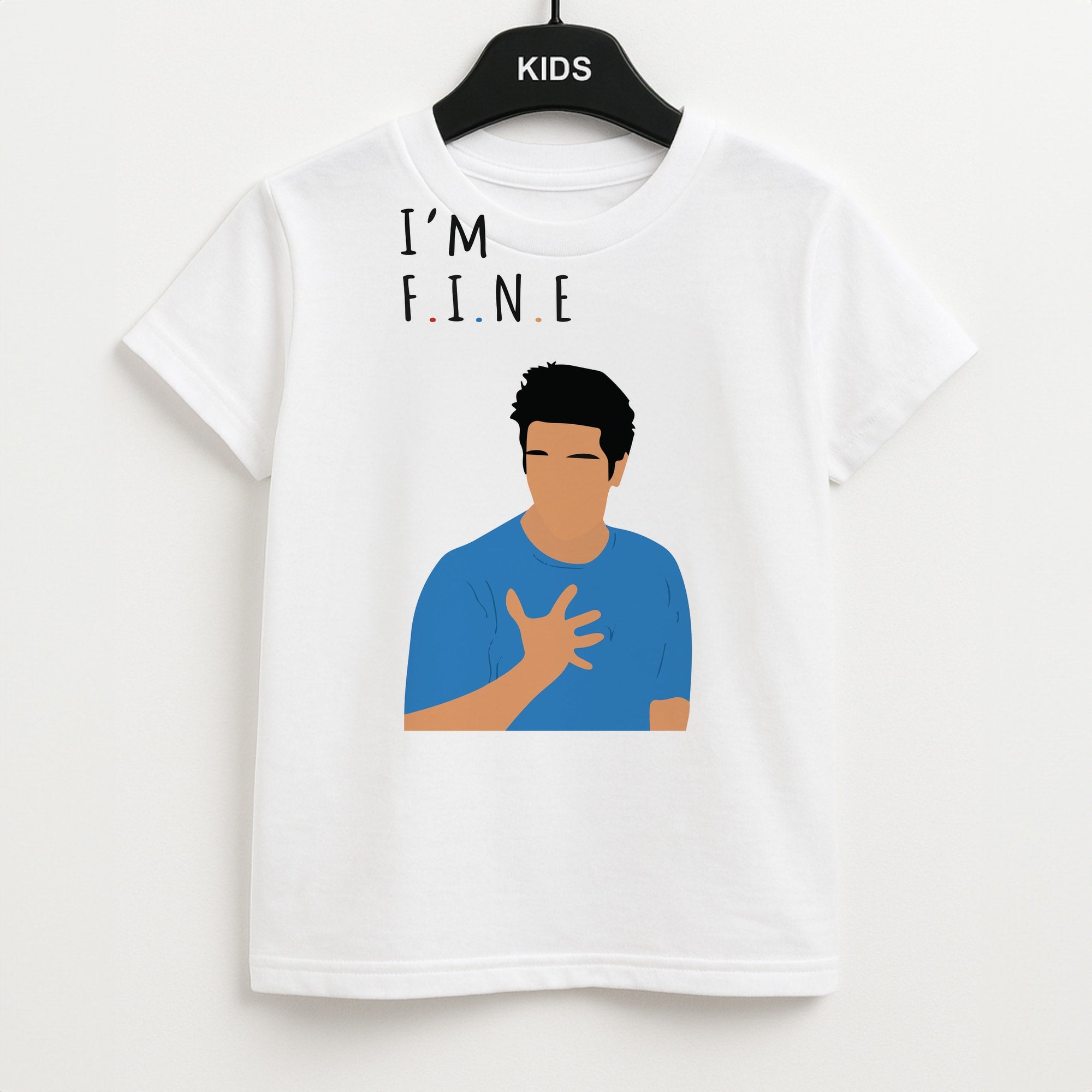 I'm Fine Kids T-Shirt