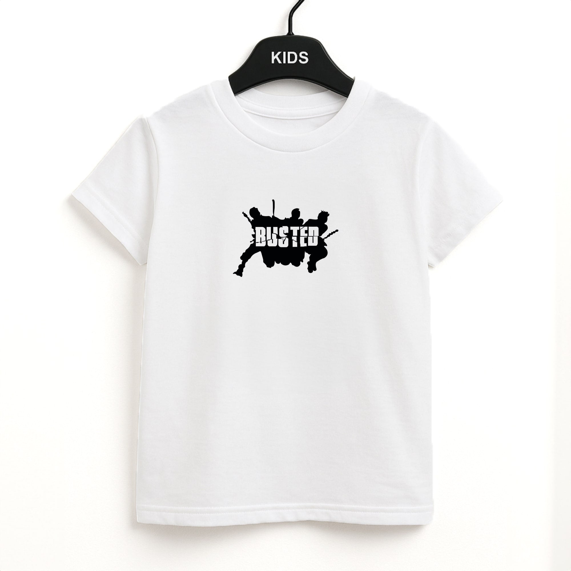 Splatter Text - Bust Band Kids T-Shirt