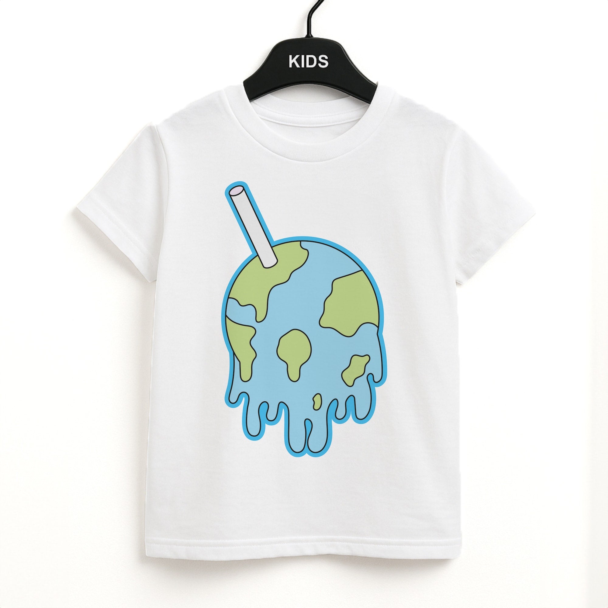 Straw - Juice Unisex Kids T-Shirt
