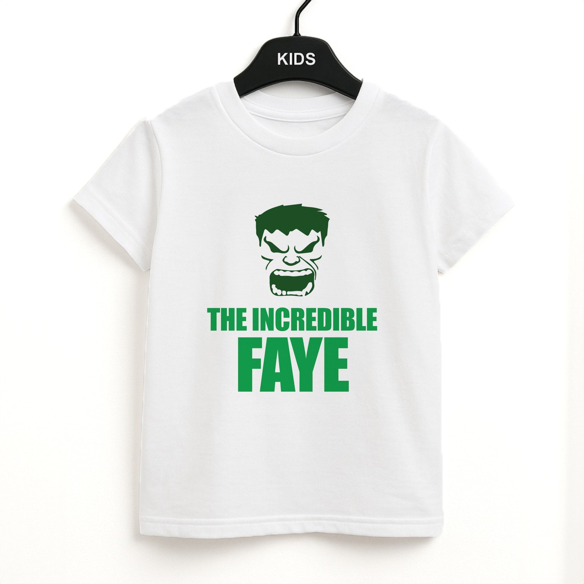 Hulk - Personalised Superhero Comic Kids T-Shirt