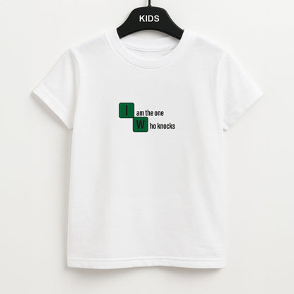 I Am The One Who Knocks Unisex Kids T-Shirt