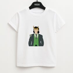 With Horns Unisex Kids T-Shirt
