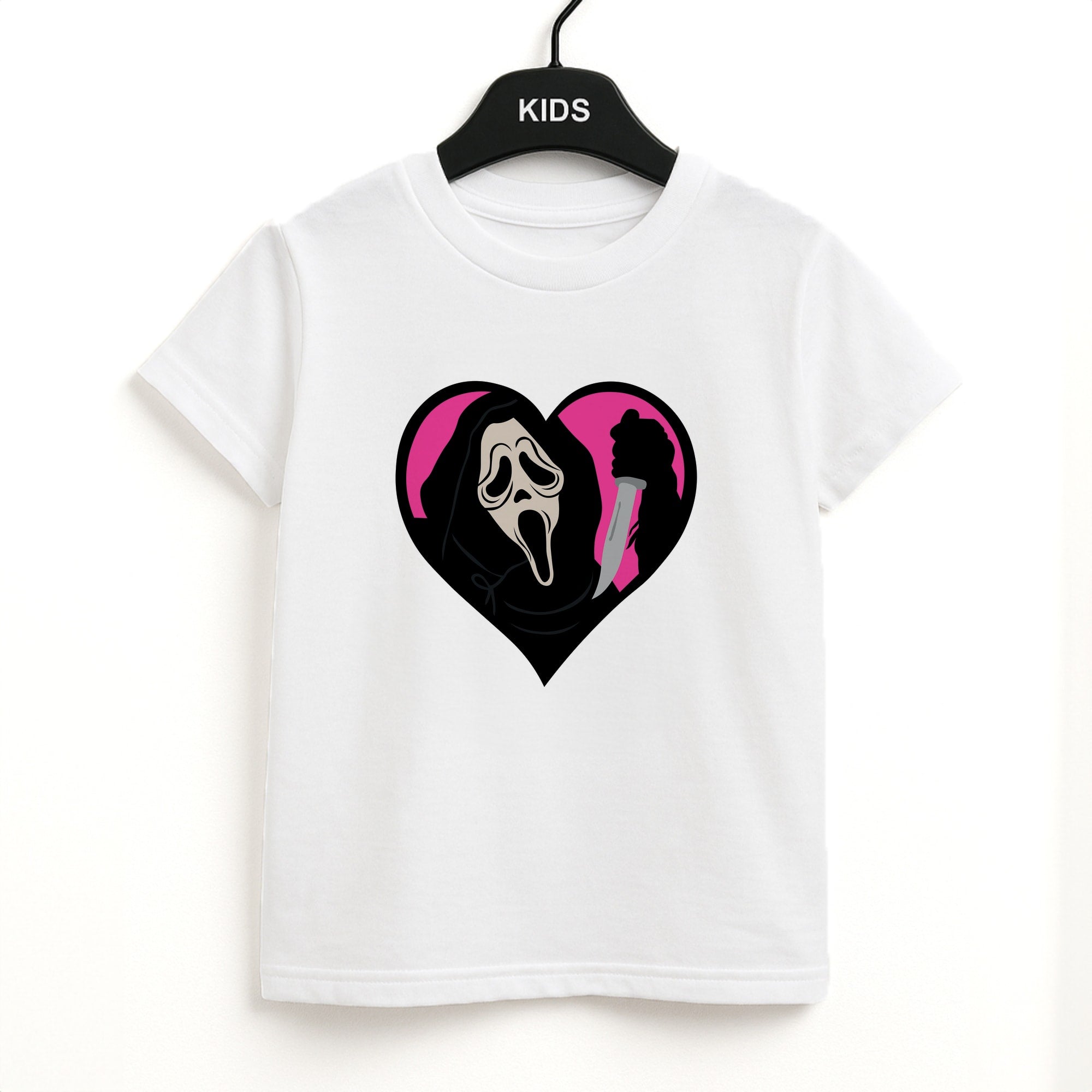 Heart face - Halloween Kids T-Shirt