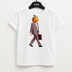 Dwight Pumpkin Head Kids T-Shirt