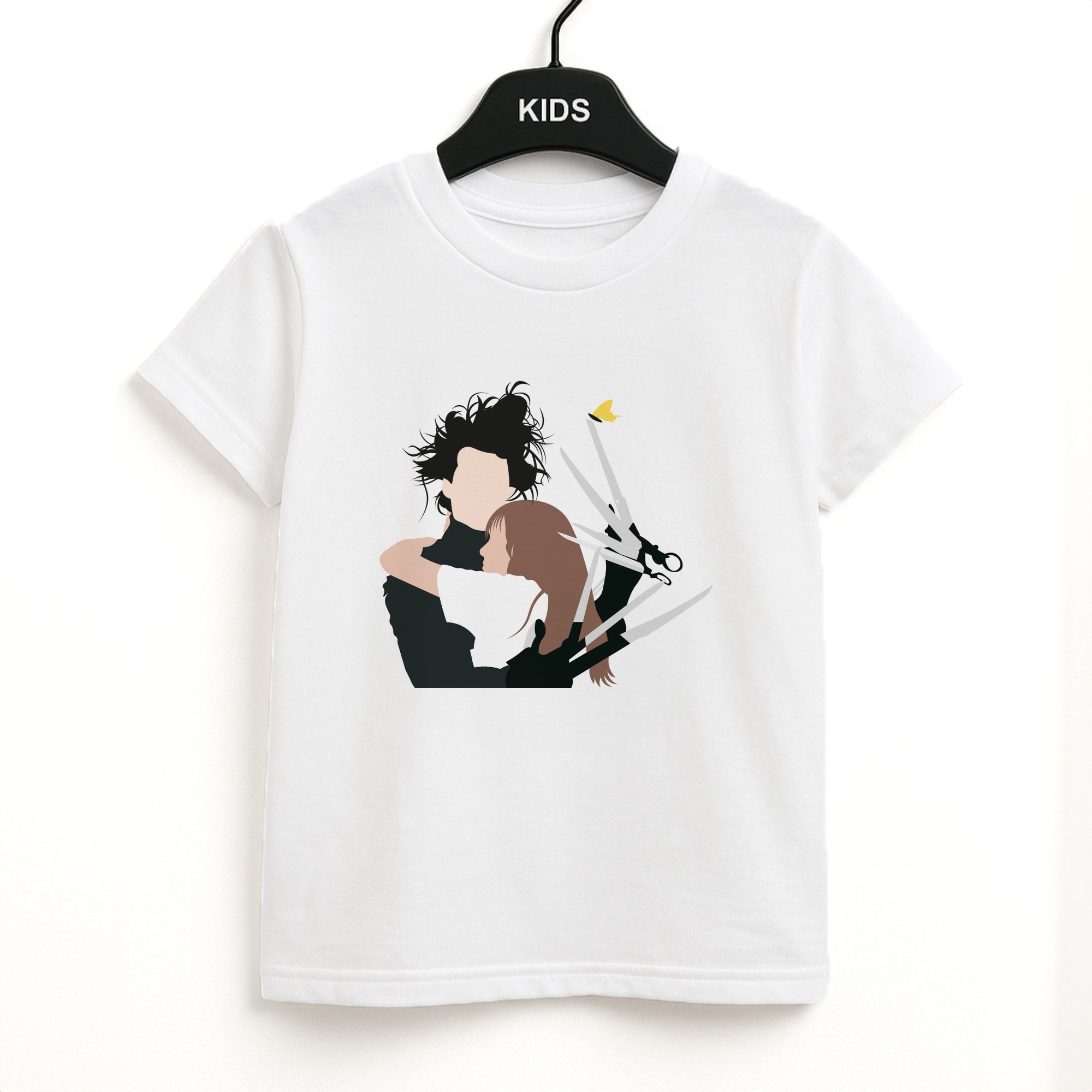 Edward And Kim -Scissorhands Unisex Kids T-Shirt