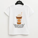 Learn How To Make A Pumpkin Spice Latte - Halloween Queens Unisex Kids T-Shirt