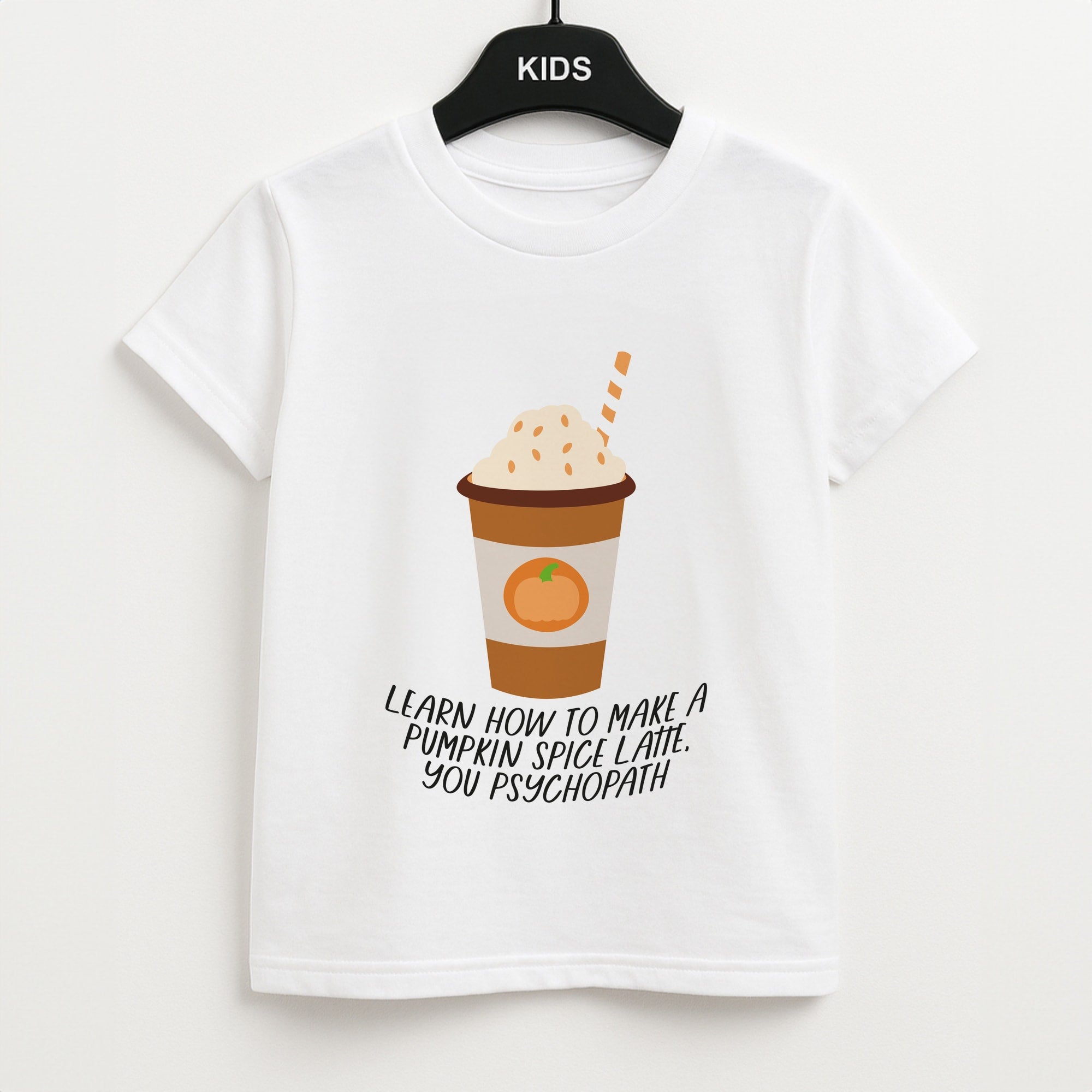 Learn How To Make A Pumpkin Spice Latte - Halloween Queens Unisex Kids T-Shirt