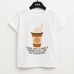 Learn How To Make A Pumpkin Spice Latte - Halloween Queens Unisex Kids T-Shirt