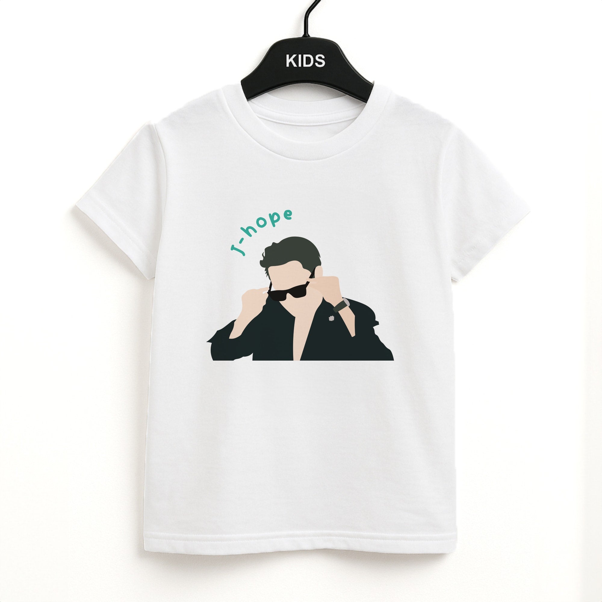 J-Hope Glasses - K Pop Unisex Kids T-Shirt