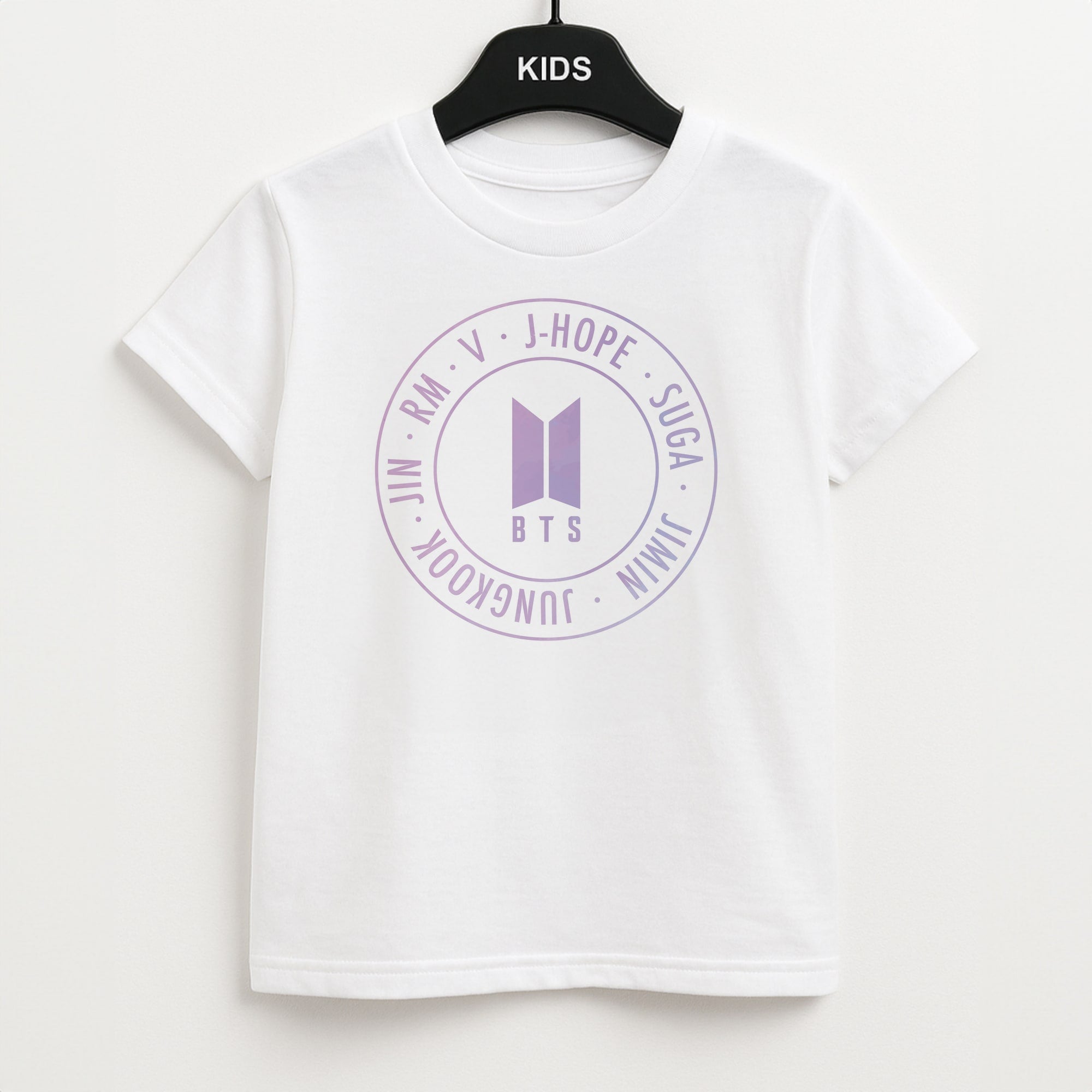 Galaxy Logo - BTS Kids T-Shirt