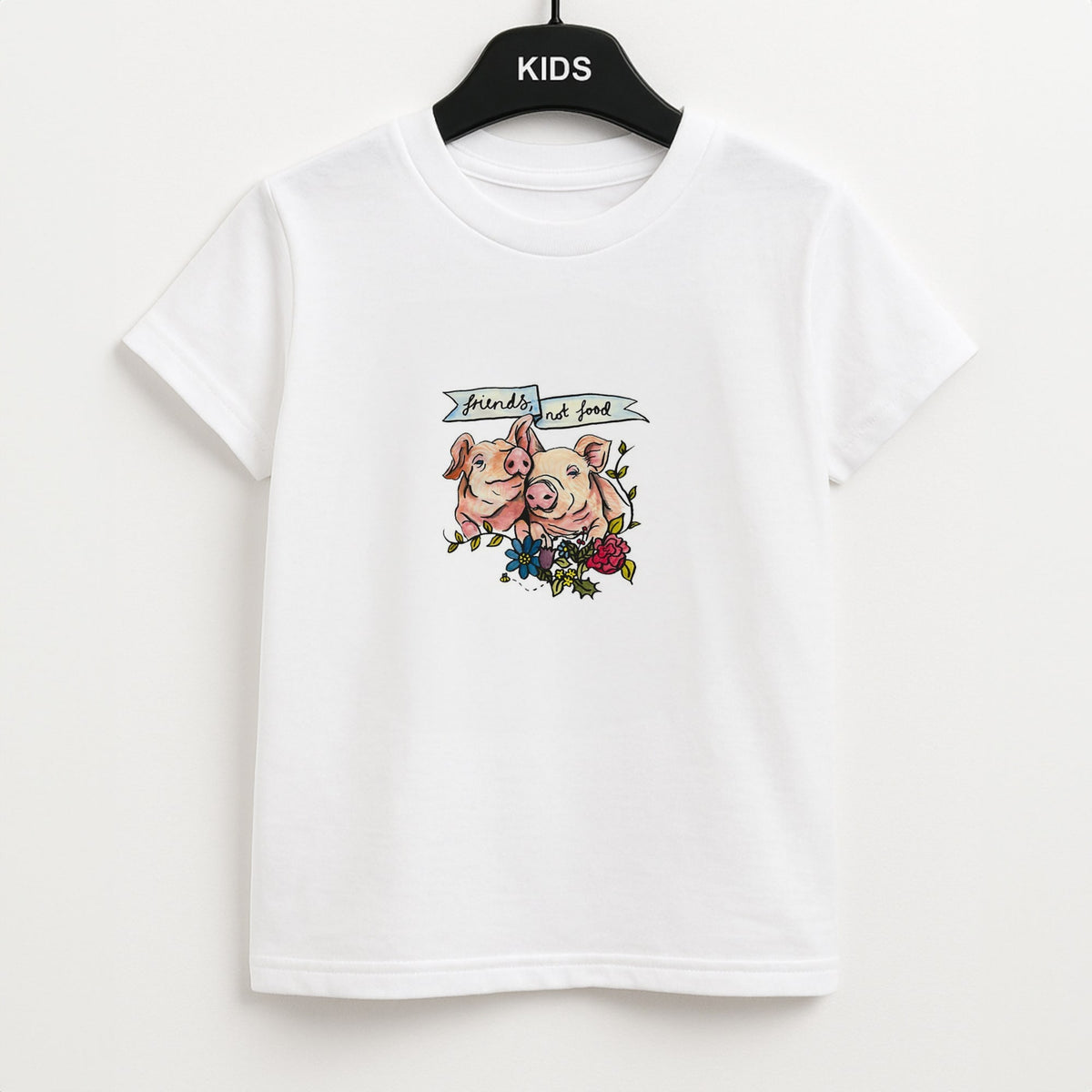 Friends Not Food - Vegan Kids T-Shirt