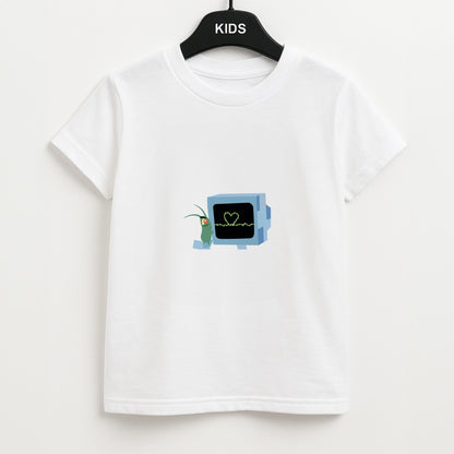 Plankton And Karen Unisex Kids T-Shirt