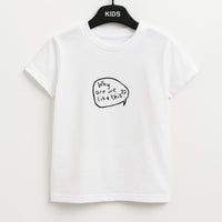 Why Are We Like This - Heart TV Kids T-Shirt