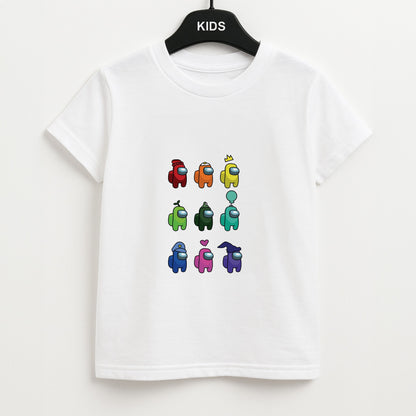 Among Gaming characters Unisex Kids T-Shirt