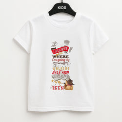 I Always Get Where I'm Going - Winnie Quote Unisex Kids T-Shirt