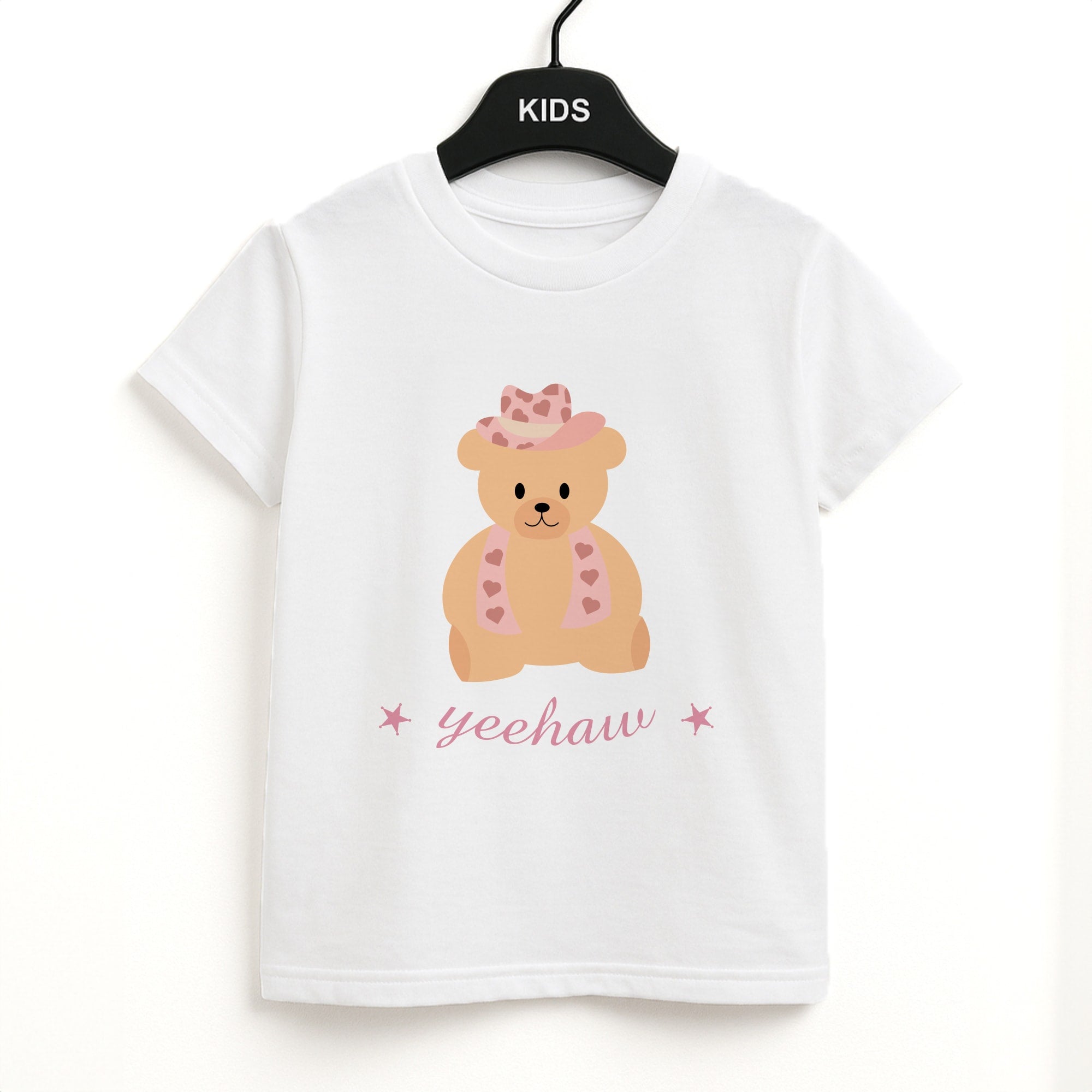 Yeehaw Teddy Bear Unisex Kids T-Shirt