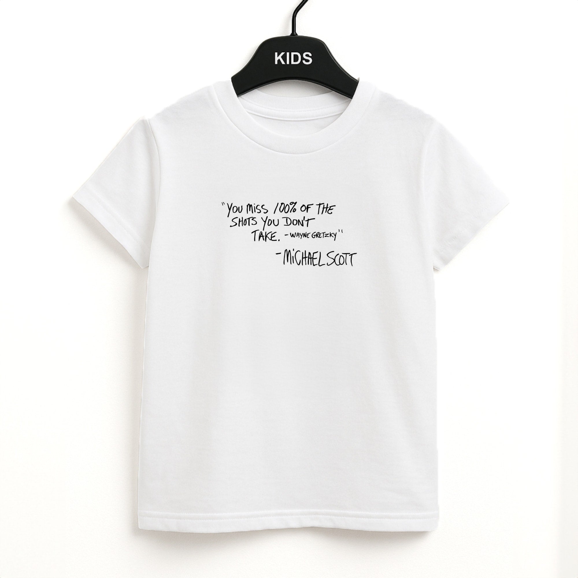 Michael Scott Quote Unisex Kids T-Shirt