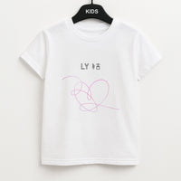LY Heart - K Pop Kids T-Shirt