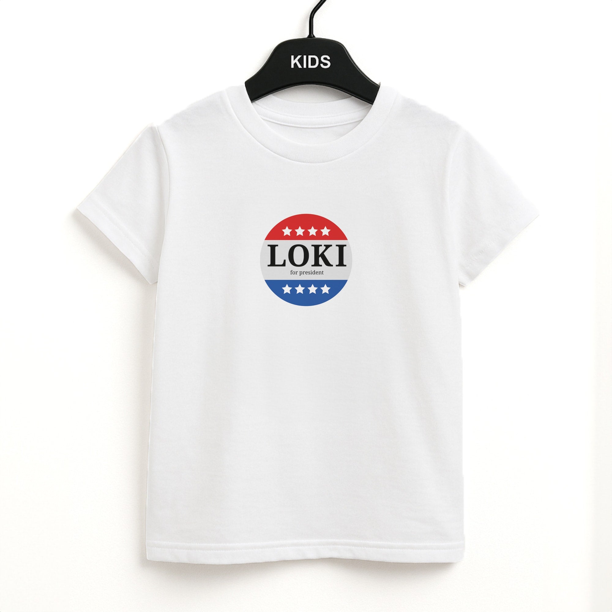 Loki For President Kids T-Shirt