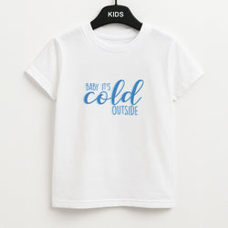 Baby It's Cold Outside - Christmas Songs Unisex Kids T-Shirt