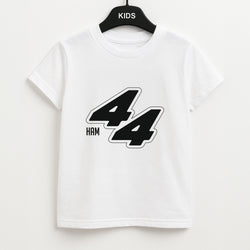 Dark Red Retro 44  Unisex Kids T-Shirt
