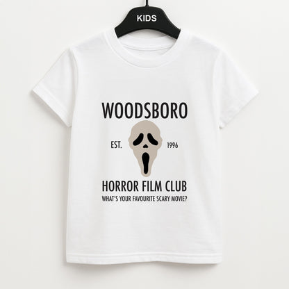 Woodsboro Horror Film Club - Scream Unisex Kids T-Shirt