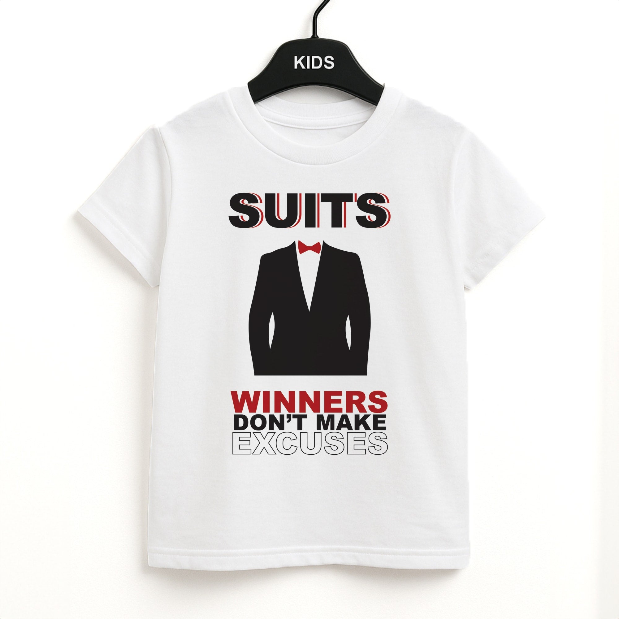 Winners Don't Make Excuses Kids T-Shirt
