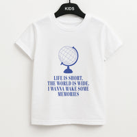 Life Is Short The World Is Wide - Mamma Mia Kids T-Shirt