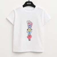 K-Pop Band BT21 Drawing Kids T-Shirt