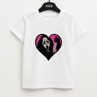 Heart face - Halloween Kids T-Shirt