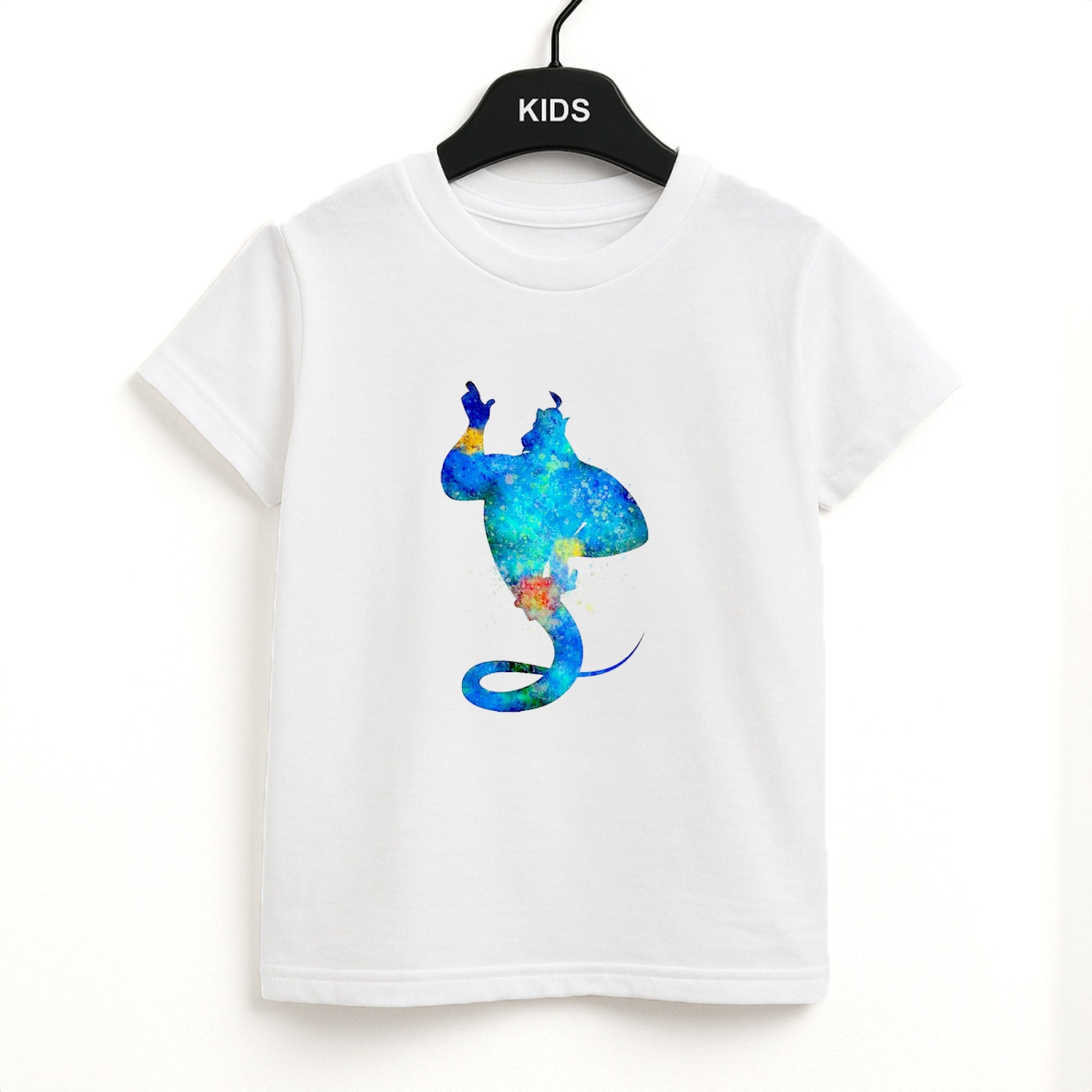 Watercolour Aladdin Fairytale Unisex Kids T-Shirt