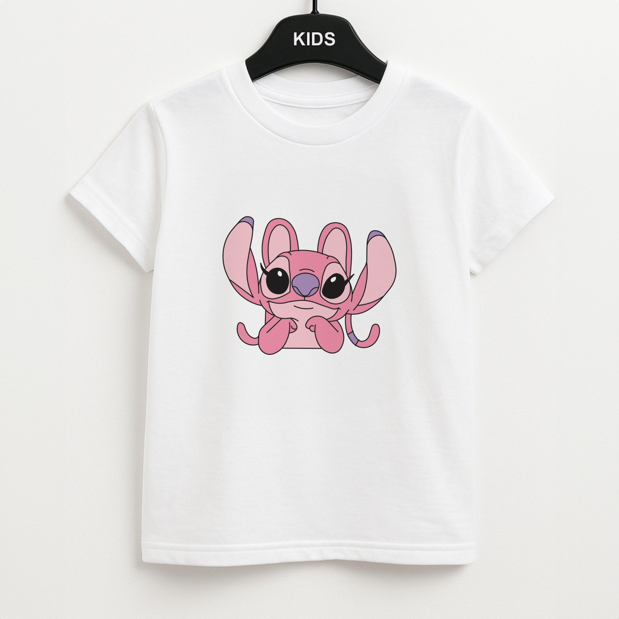 Gazing - Pink Alien Kids T-Shirt