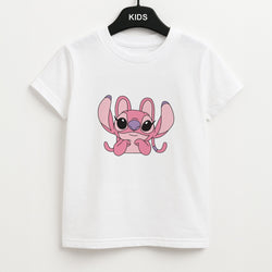 Gazing - Pink Alien Unisex Kids T-Shirt