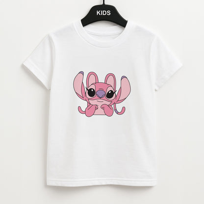 Gazing - Pink Alien Unisex Kids T-Shirt