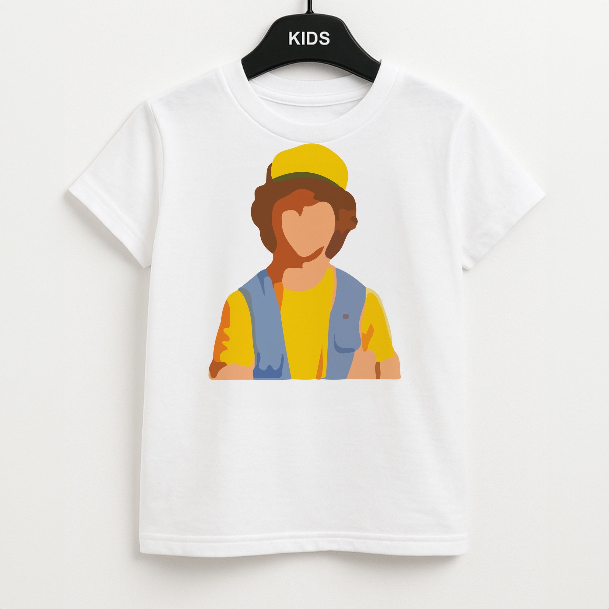 Faceless Dustin - Stranger Things Kids T-Shirt