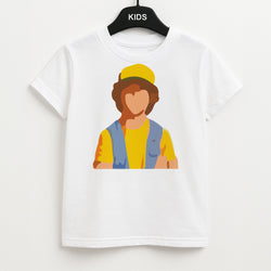 Faceless Dustin - Stranger Things Kids T-Shirt
