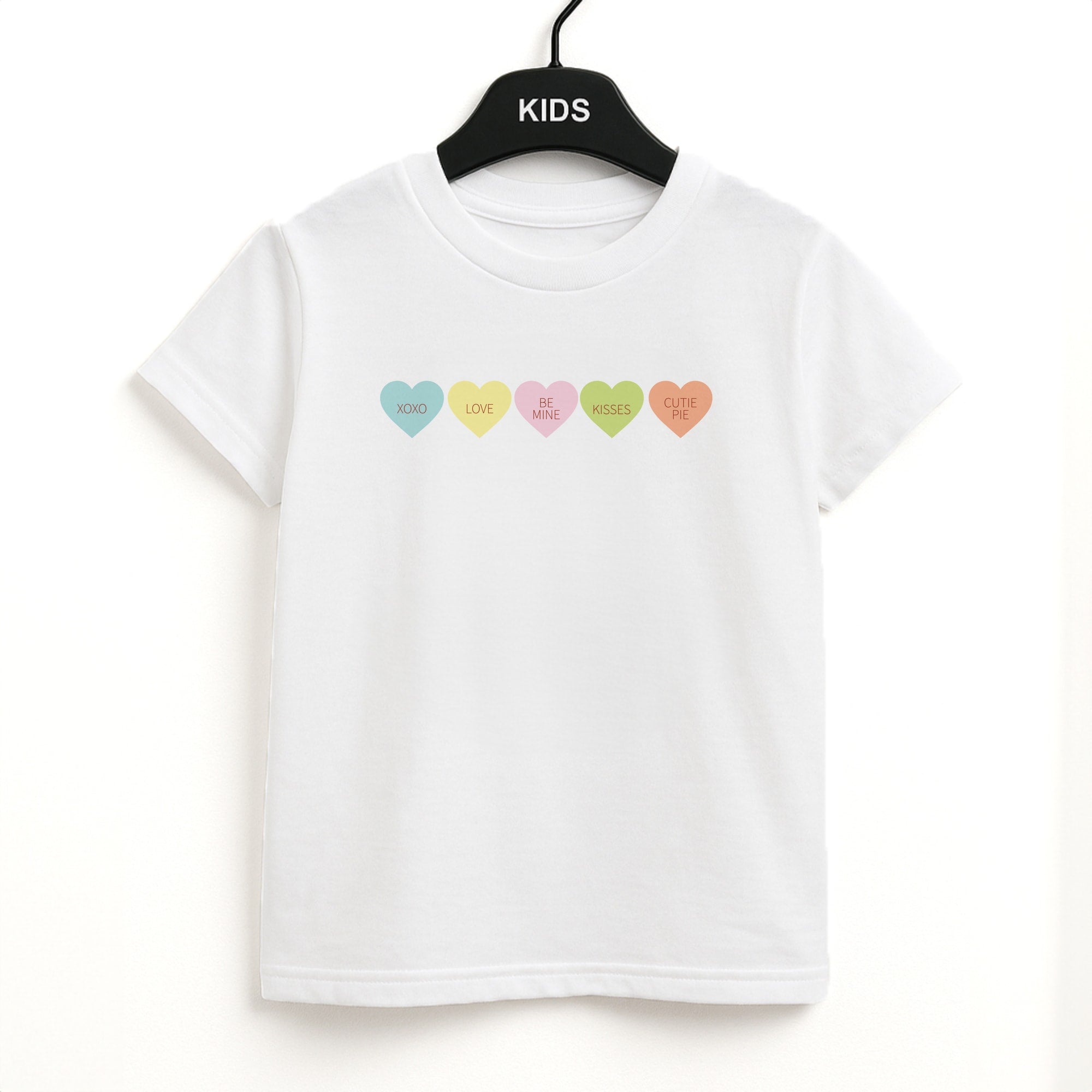Love Hearts- Valentine's Day Kids T-Shirt